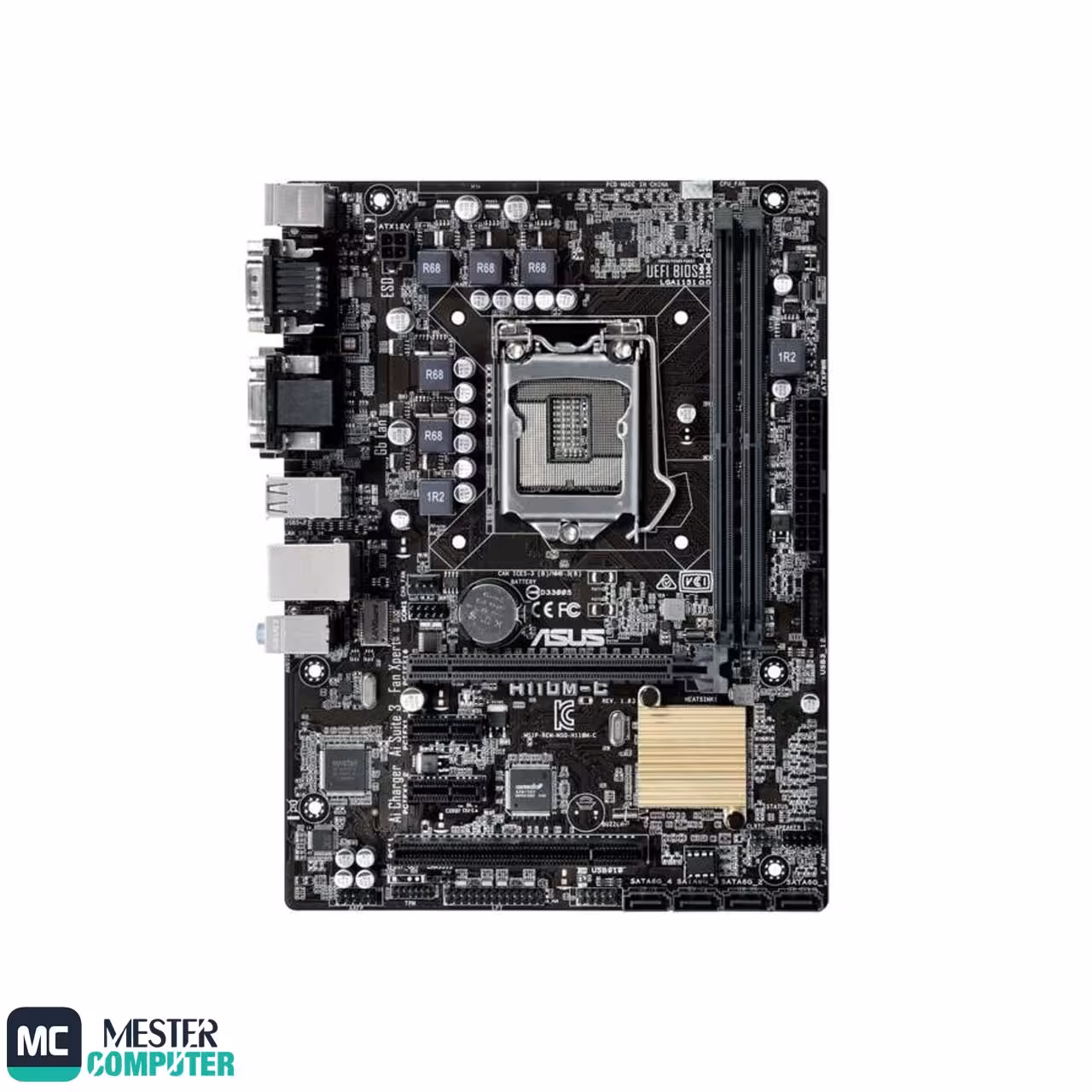 قیمت و خرید مادربرد ایسوس مدل H110M-C/PS | مستر کامپیوتر | آسوده خرید کنید