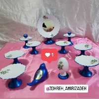 هفت سین آبی نفتی متالیک