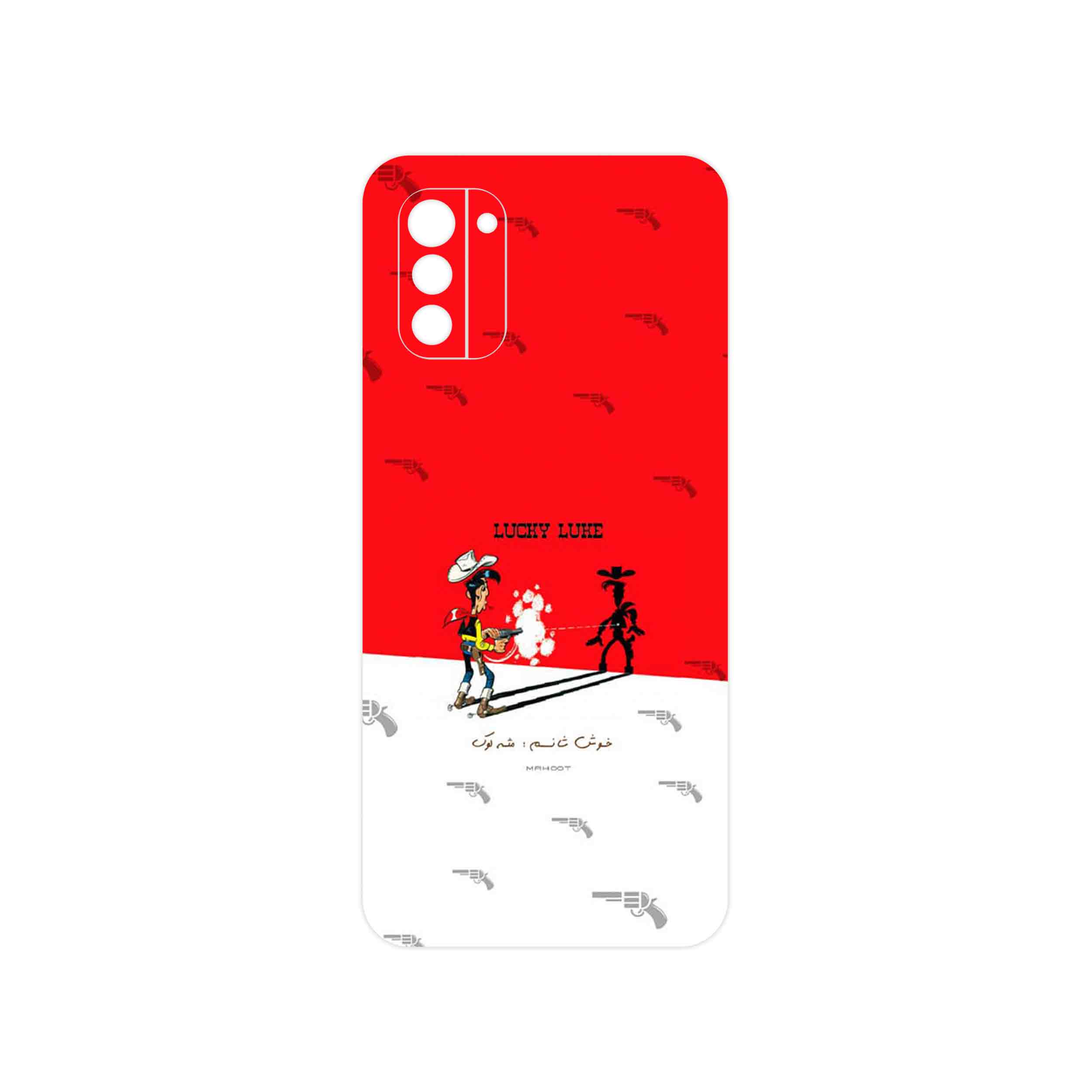 برچسب پوششی ماهوت مدل Lucky Luke مناسب برای گوشی موبایل نوکیا G21