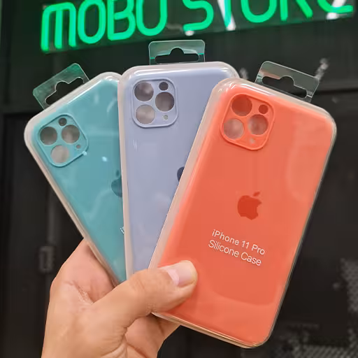 قاب سیلیکون محافظ لنزدار زیربسته Apple iphone 11 pro