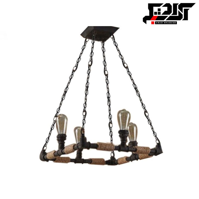 لوستر سقفی مدرن کد 160/4