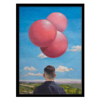 قیمت و خرید تابلو دکوراتیو مدل نقاشی گرافیکی ابسترکت کد 0626