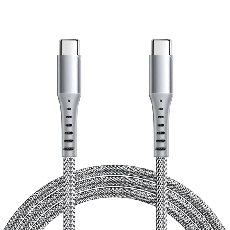 کابل فست شارژ دو سر Type-C برزنتی با سرعت 5A مدل FC-218