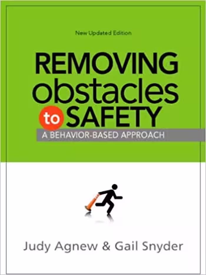 خرید و دانلود نسخه کامل کتاب Removing Obstacles to Safety: A Behavior-Based Approach - Pdf