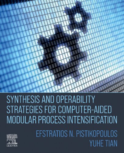 خرید و دانلود نسخه کامل کتاب Synthesis and Operability Strategies for Computer-Aided Modular Process Intensification
