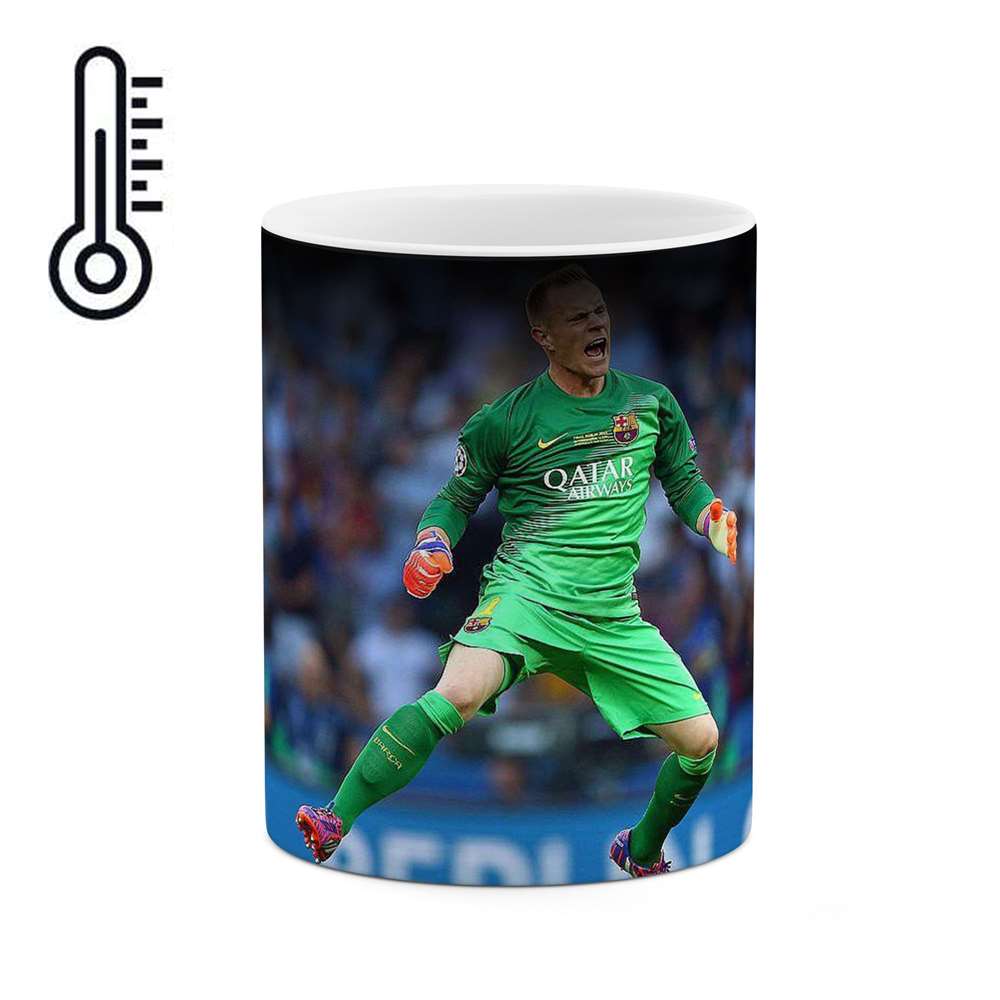 ماگ حرارتی طرح دروازه بان Ter Stegen مدل mgph12400