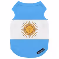 لباس سگ و گربه 27 طرح Argentina Dog کد MH738 سایز XL