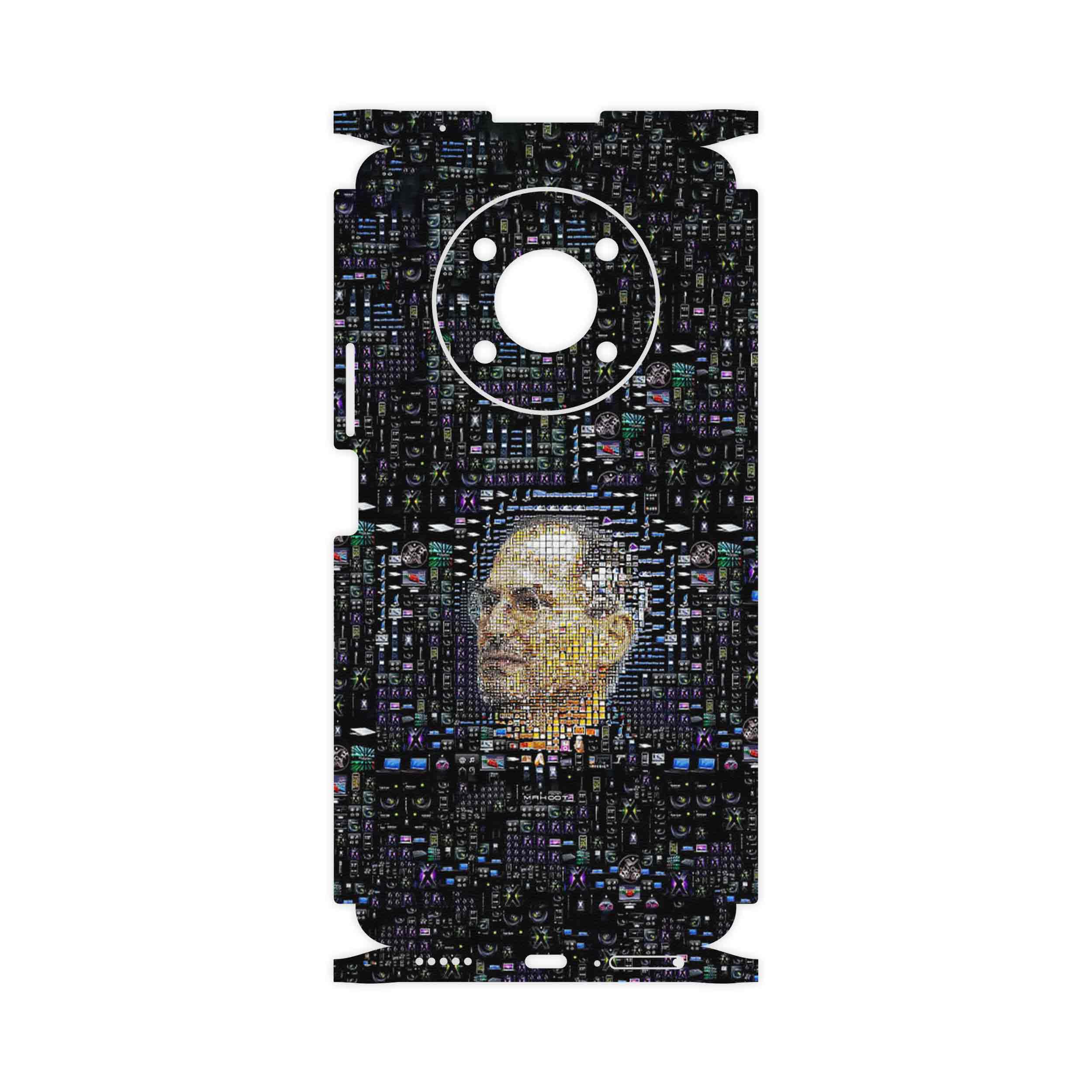 برچسب پوششی ماهوت مدل 2 Collage of Steve Jobs-FullSkin مناسب برای گوشی موبایل آنر X9 5G