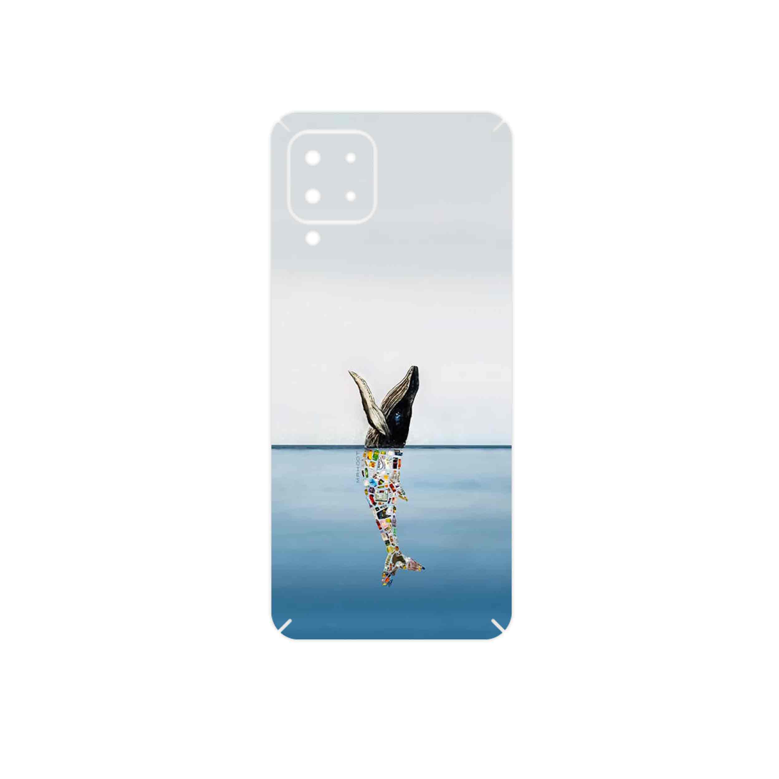 برچسب پوششی ماهوت مدل Collage of Sea Trash مناسب برای گوشی موبایل سامسونگ Galaxy A22 4G