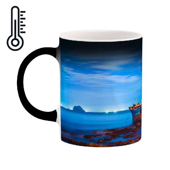 ماگ حرارتی طرح منظره طبیعت  مدل mgph11855