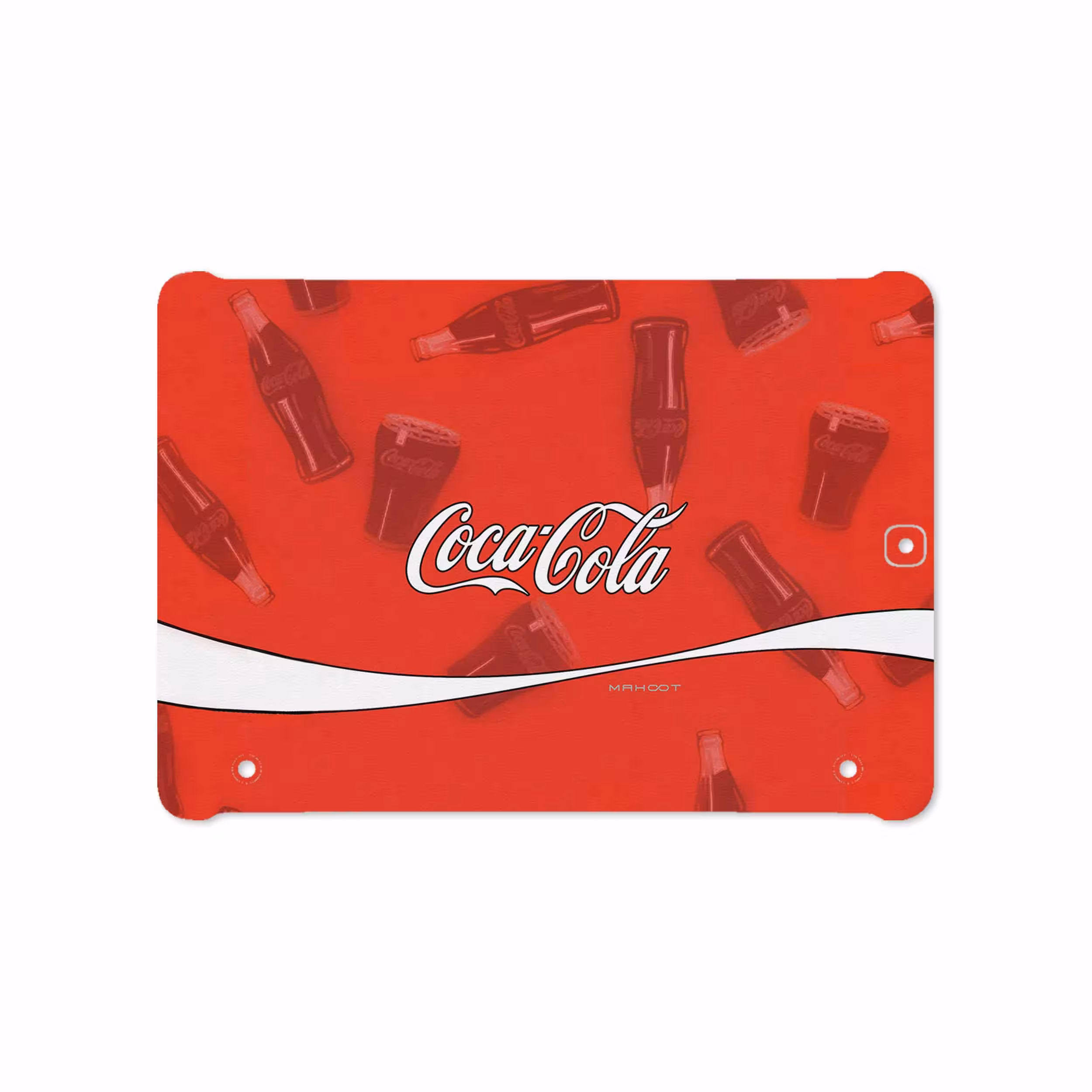 برچسب پوششی ماهوت مدل Coca-Cola-Logo مناسب برای تبلت سامسونگ Galaxy Tab S2 9.7 2015 T810