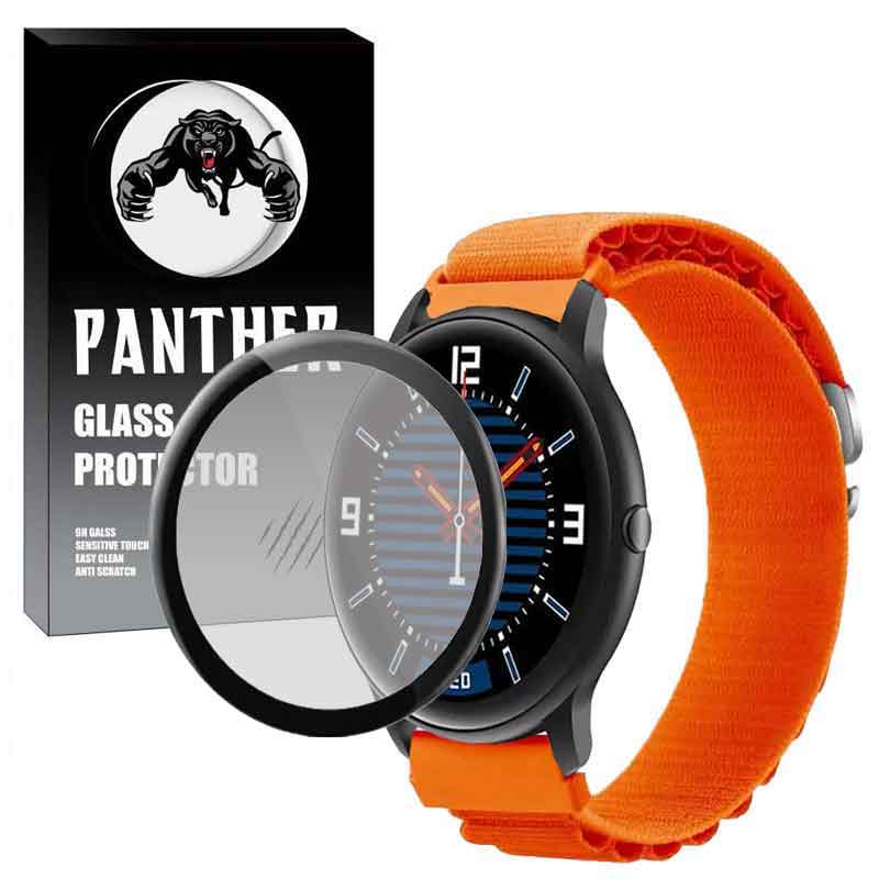 بند پنتر مدل LOOP ALPINE مناسب برای ساعت هوشمند شیائومی Imilab KW66 به همراه محافظ صفحه نمایش