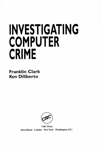 خرید و دانلود نسخه کامل کتاب Investigating Computer Crime