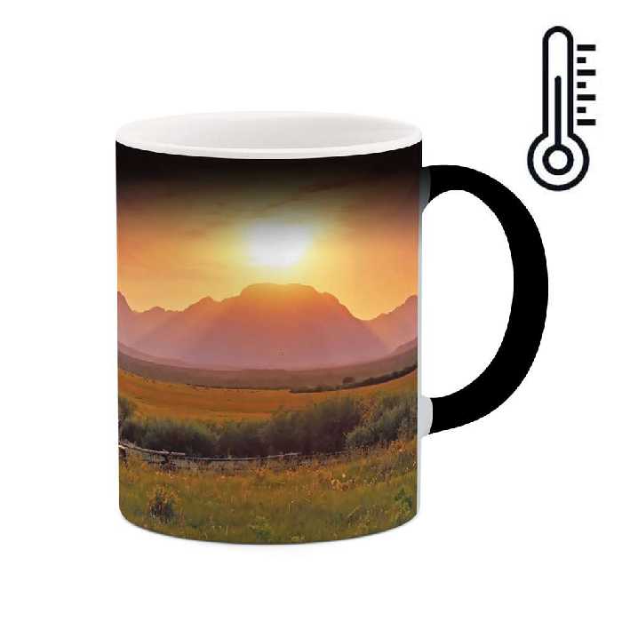 ماگ حرارتی طرح غروب مدل mgh04446