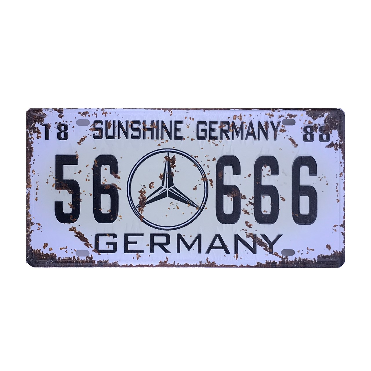 تابلو شاسی طرح مرسدس بنز مدل MB56666 سایز 15x30 سانتی متر