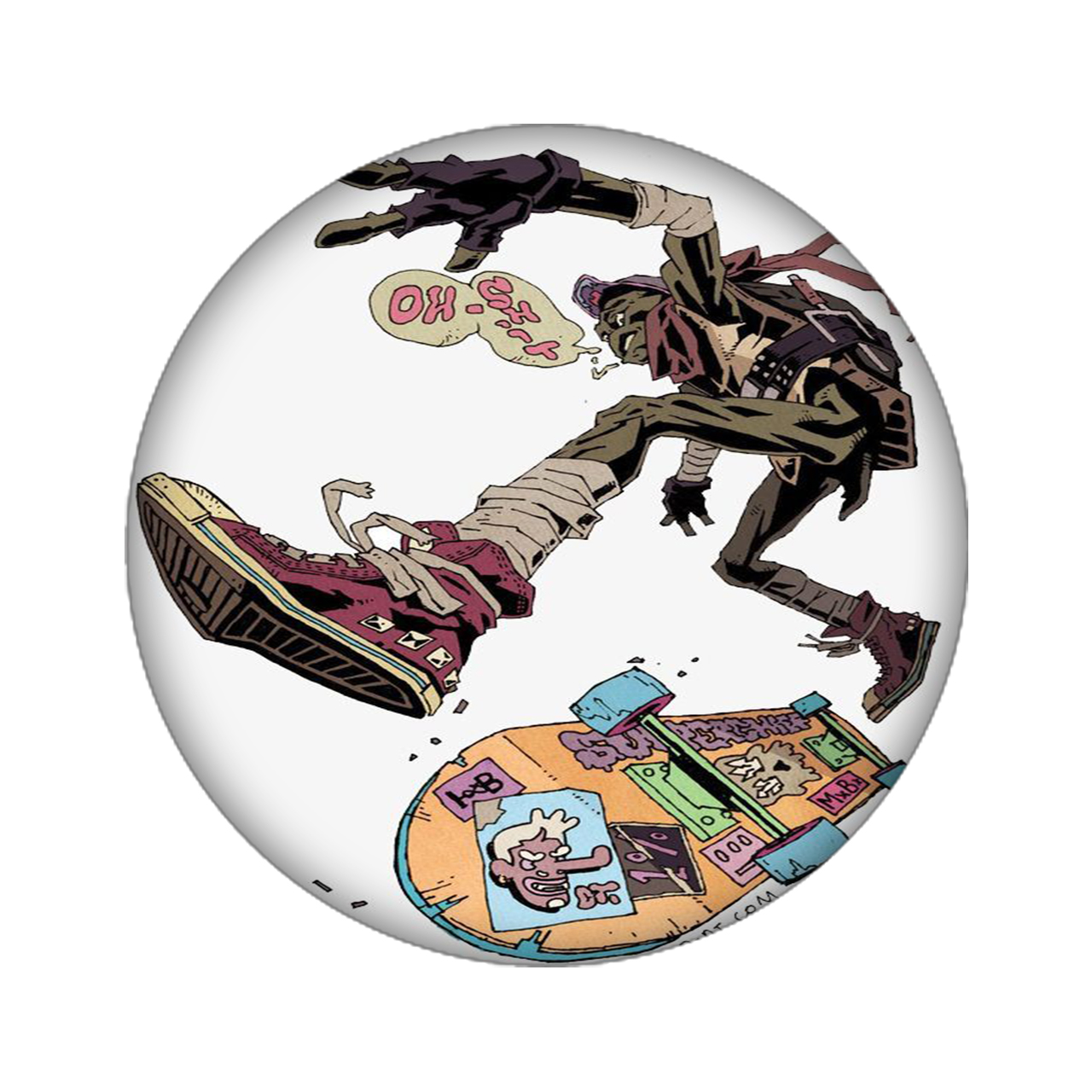 زیر لیوانی مدل اسکیت کد 1168