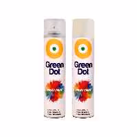 اسپری رنگ کرم و نقره ای گرین دات مدل green2 حجم 250 میلی لیتر