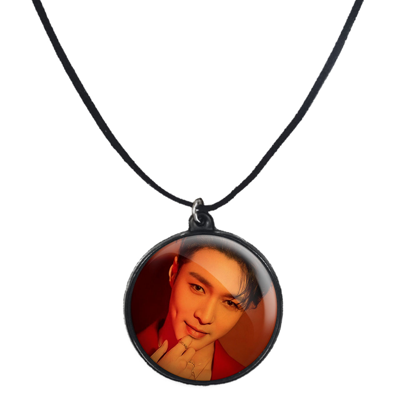 گردنبند پرمانه طرح exo کد pmb.14114 مدل دو طرفه