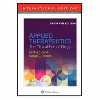 کتاب Applied Therapeutics 2018 اثر Caroline انتشارات لیپین کات