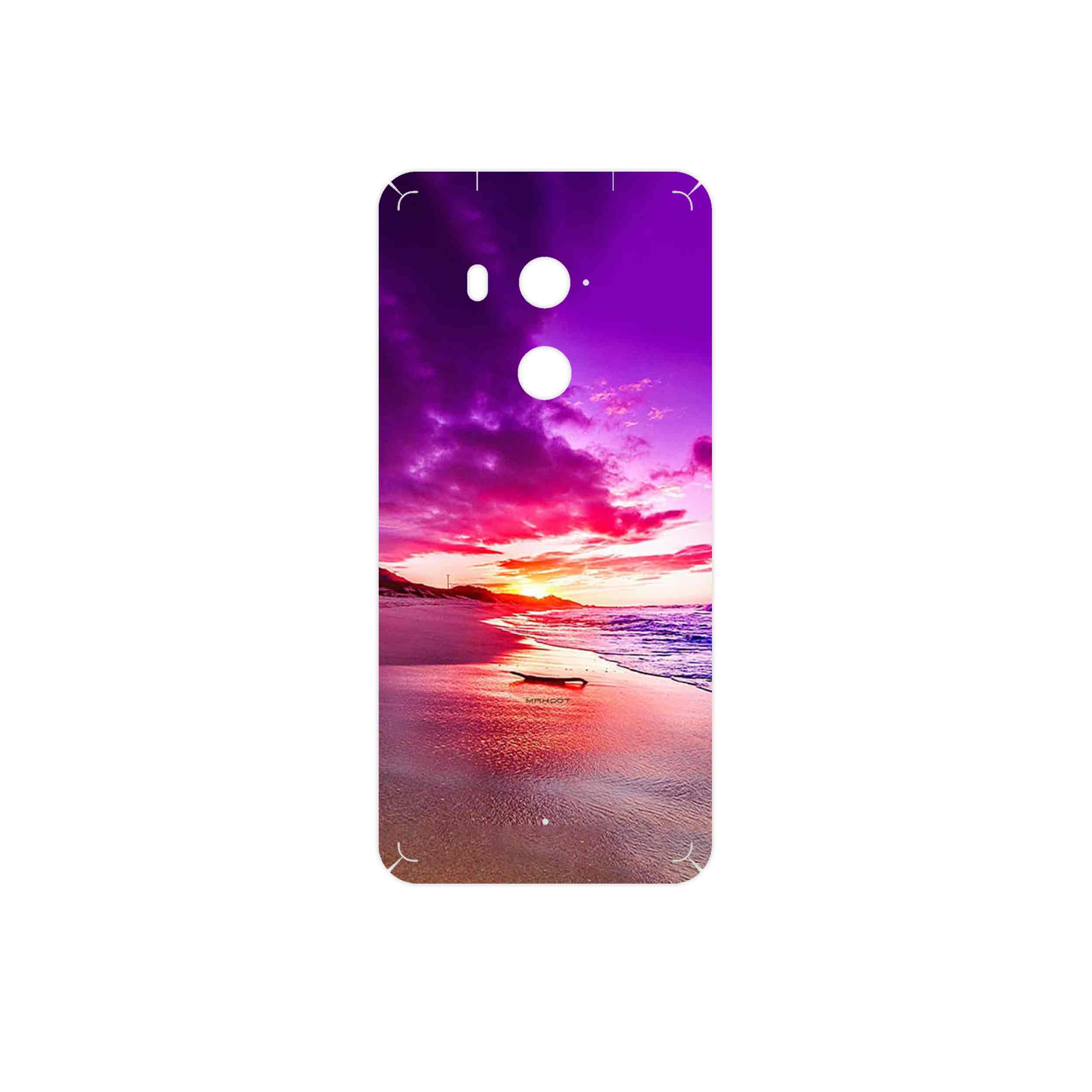 برچسب پوششی ماهوت مدل Sunset مناسب برای گوشی موبایل اچ تی سی U11 Plus