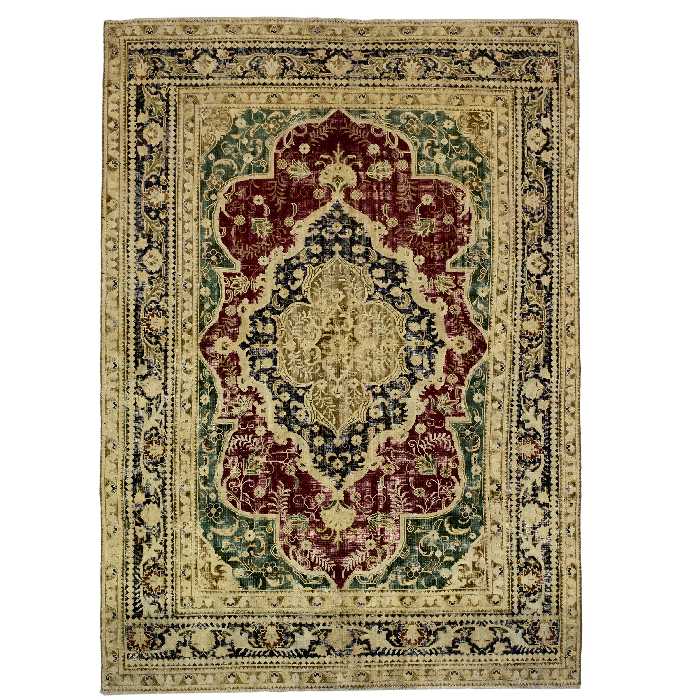 فرش دستباف پنج متری ساده کارپت مدل وینتیج