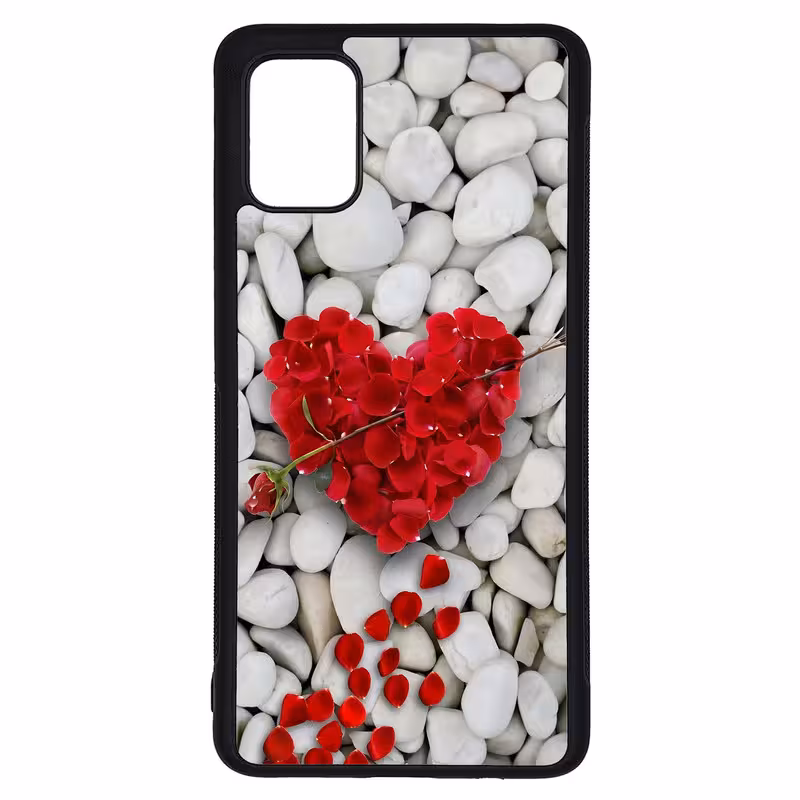 کاور طرح قلبی کد G-144 مناسب برای گوشی موبایل سامسونگ Galaxy A51 | دیجی قاب دونی