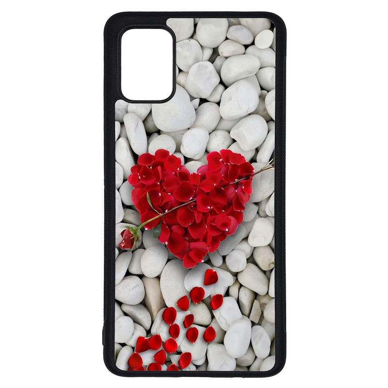 کاور طرح قلبی کد G-144 مناسب برای گوشی موبایل سامسونگ Galaxy A51 | دیجی قاب دونی