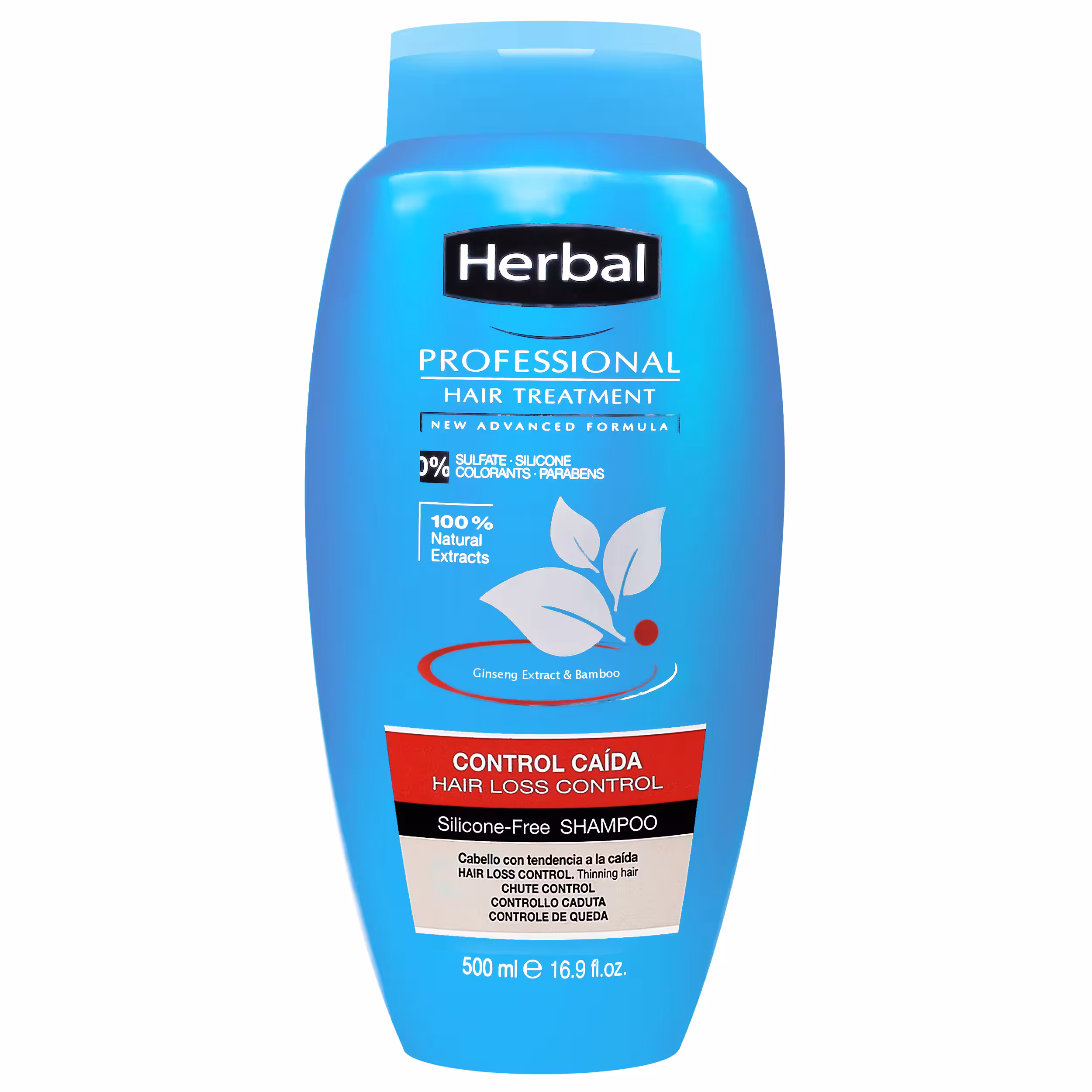 شامپو ضد ریزش مو هربال مدل آبرسان حجم 500 میلی لیتر