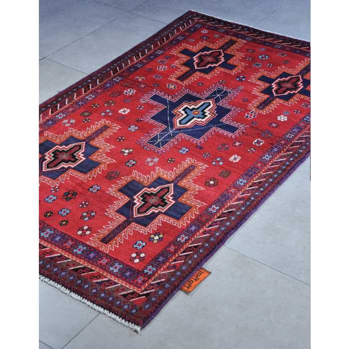 فرش دستبافت چهار متری امیرخیز مدل ایلیاتی کد 109938