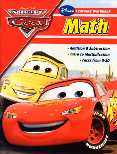 خرید و دانلود نسخه کامل کتاب The World of Cars: Math Workbook