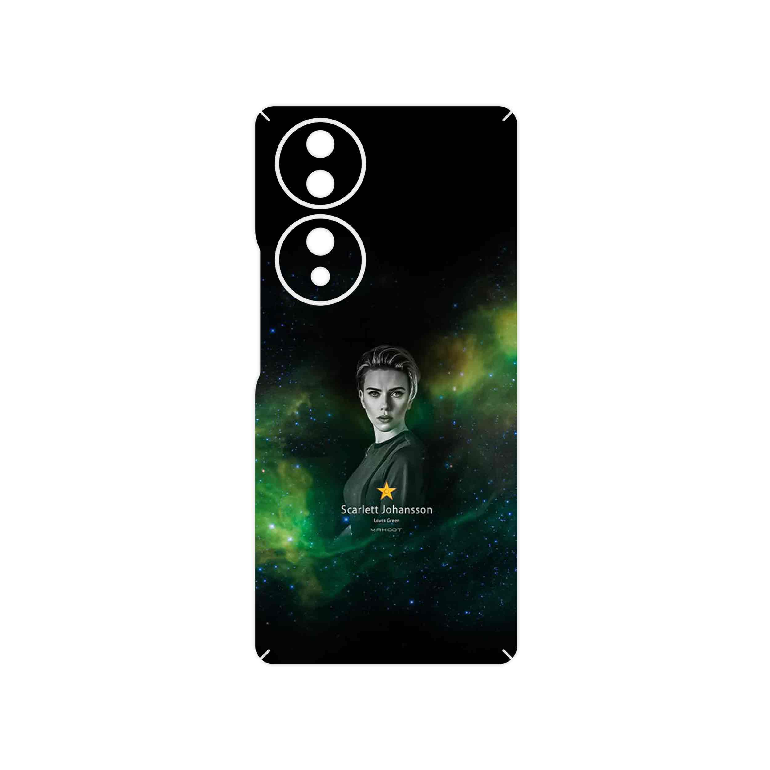 برچسب پوششی ماهوت مدل Scarlett Johansson مناسب برای گوشی موبایل آنر 70
