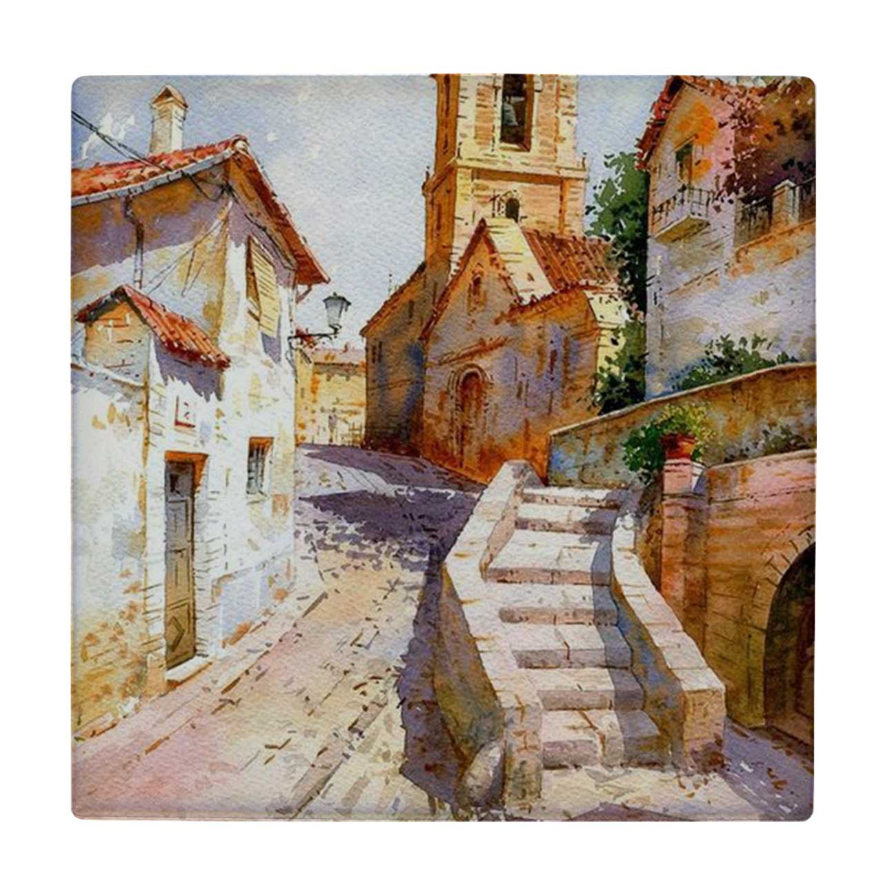 زیر لیوانی طرح محله ایتالیایی کد 3864619_1963