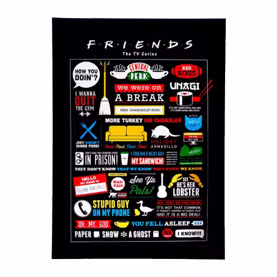 تابلو بلوویش مدل Friends