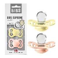 پستانک بادامی 2تایی پروانه 6+ماه بيبس BIBS