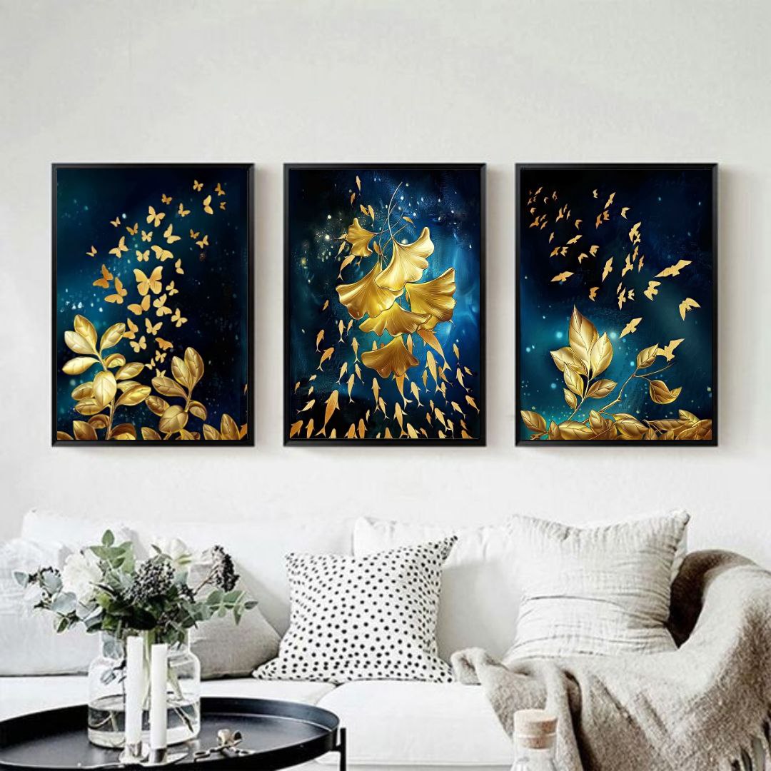 تابلو مدل دکوراتیو کد 1030 مجموعه 3 عددی