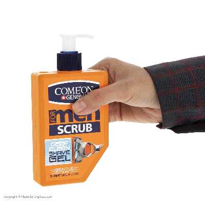 ژل اصلاح کامان مدل SCRUB حجم 260 میلی لیتر