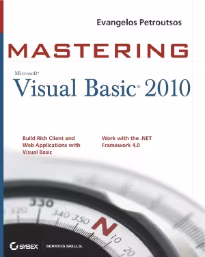 خرید و دانلود نسخه کامل کتاب Mastering Microsoft Visual Basic 2010