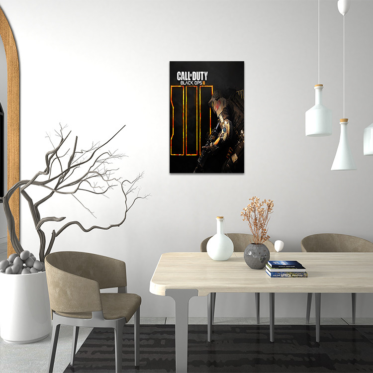 تابلو شاسی مدل بازی کال آف دیوتی کد 96 | دنیای قاب