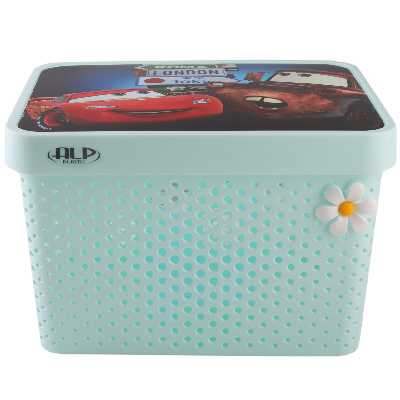 جعبه اسباب بازی کودک آلپ طرح ماشین‌ها کد 01