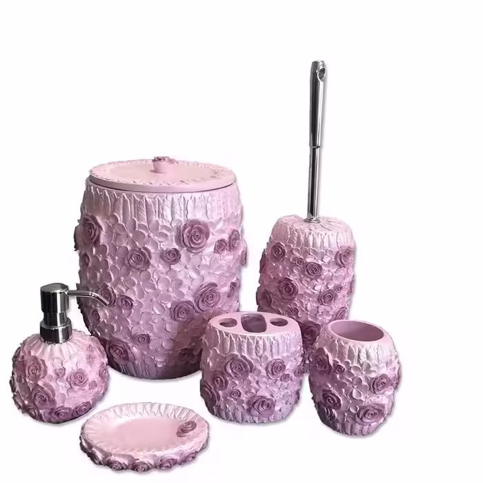 ست سرویس بهداشتی۶ تکه کد۱۶۶