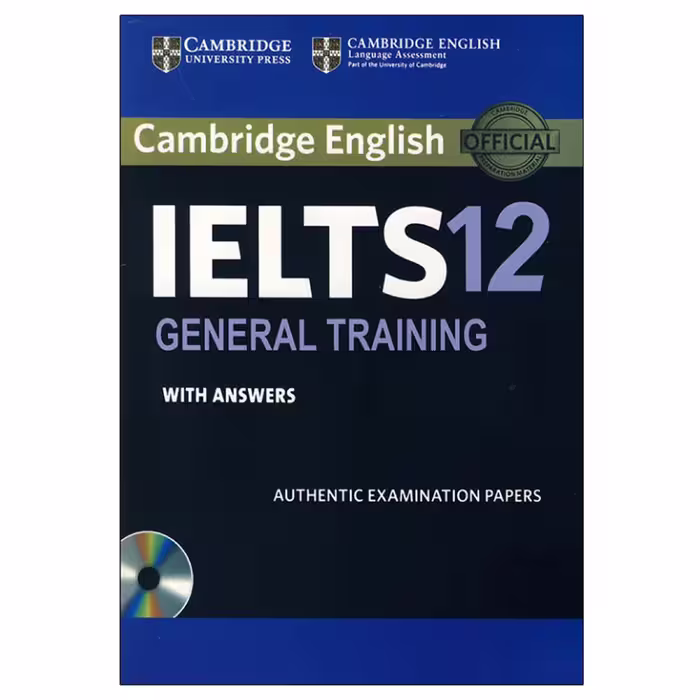 کتاب IELTS Cambridge 12 General اثر جمعی از نویسندگان انتشارات آریونا