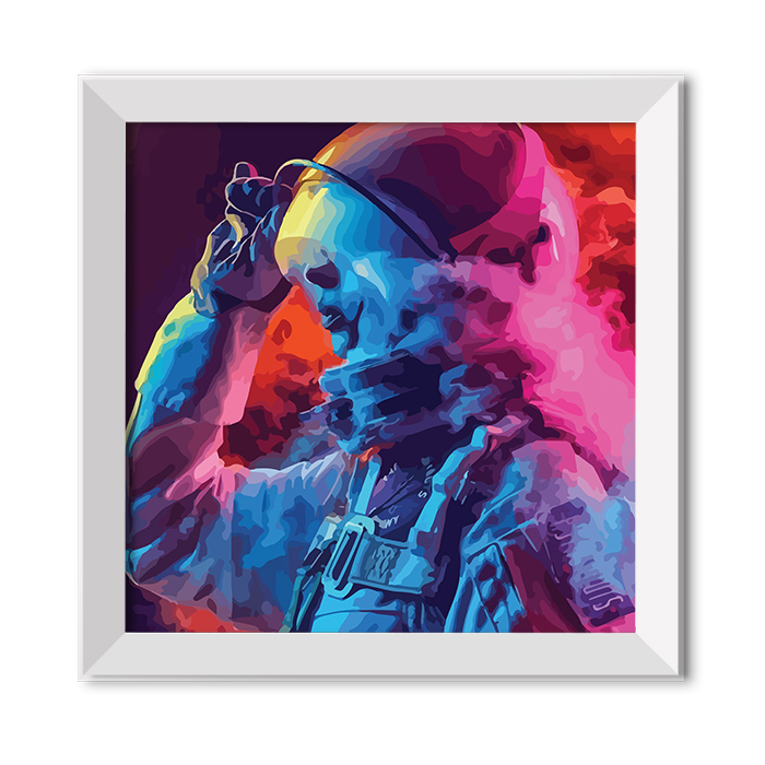 تابلو مدل فضانورد کد TM22