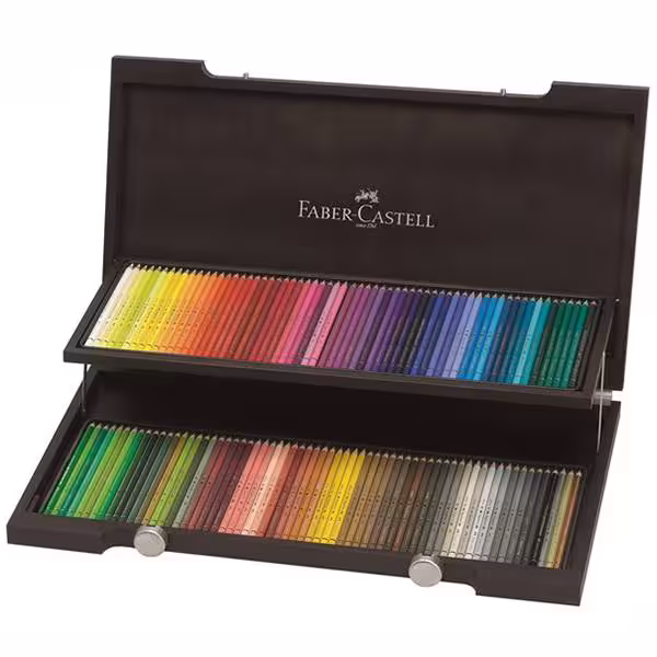 مداد رنگی 120 رنگ فابر کاستل مدل Polychromos