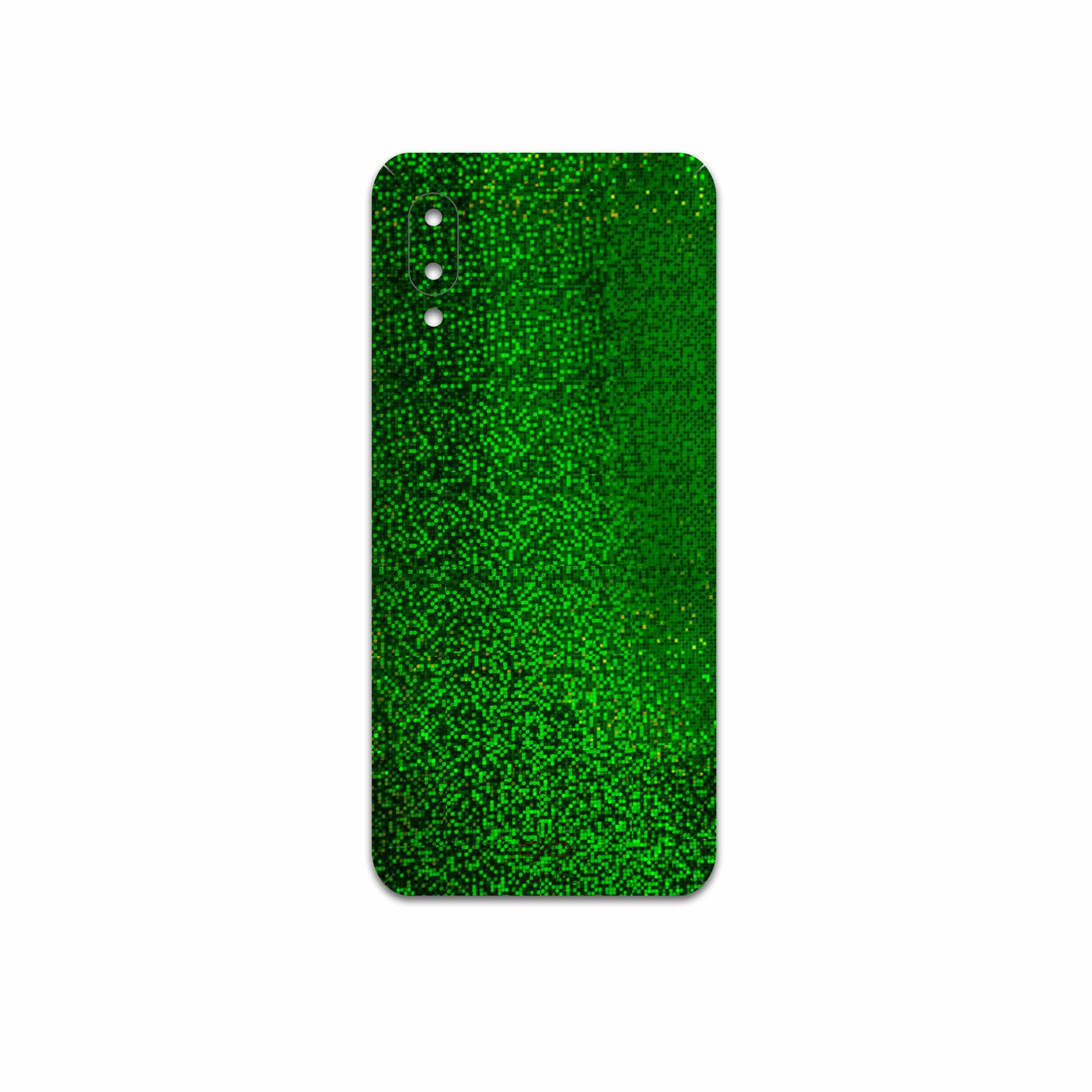 برچسب پوششی ماهوت مدل Green-Holographic مناسب برای گوشی موبایل سامسونگ Galaxy M02