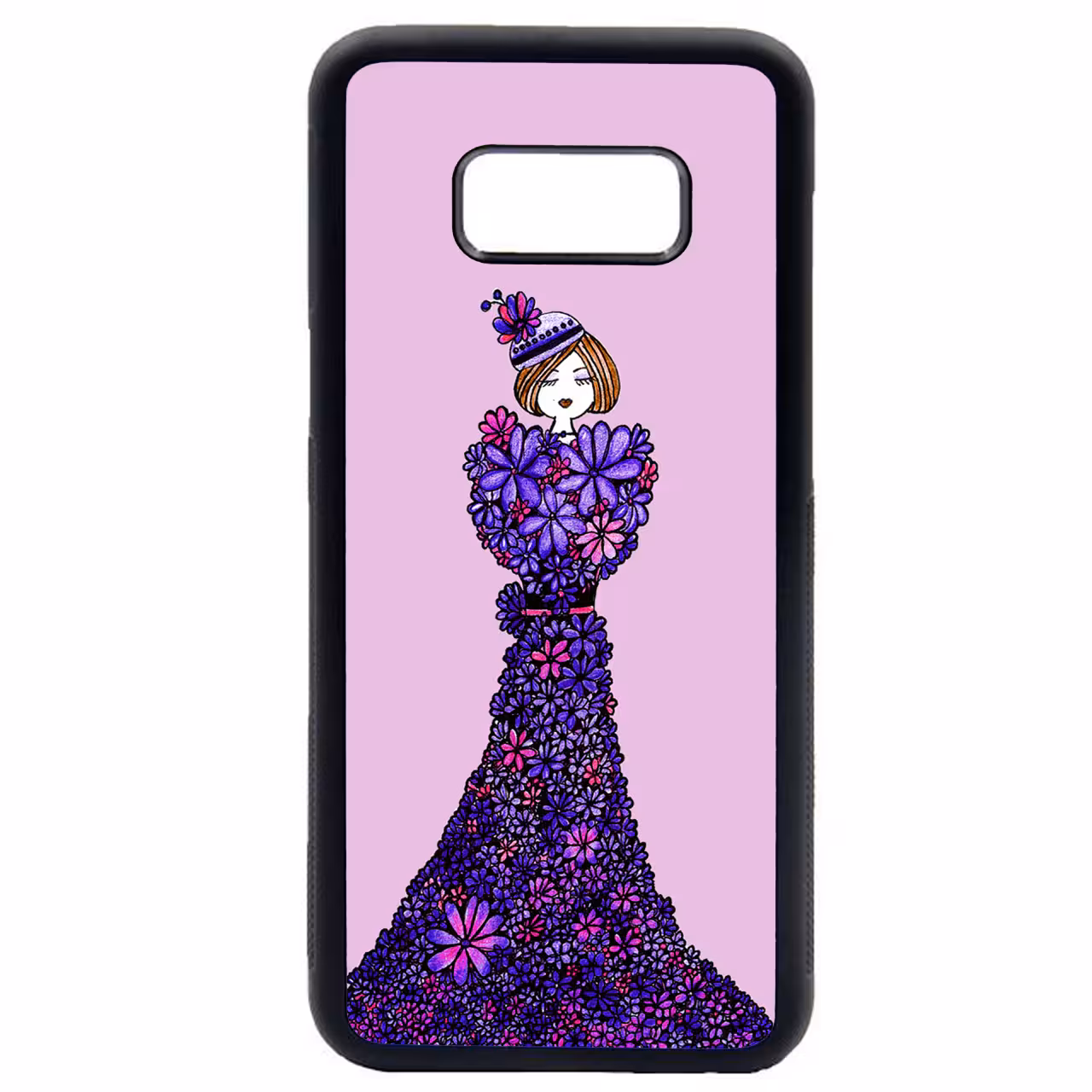 کاور طرح دخترانه کد 823 مناسب برای گوشی موبایل سامسونگ galaxy s8 plus
