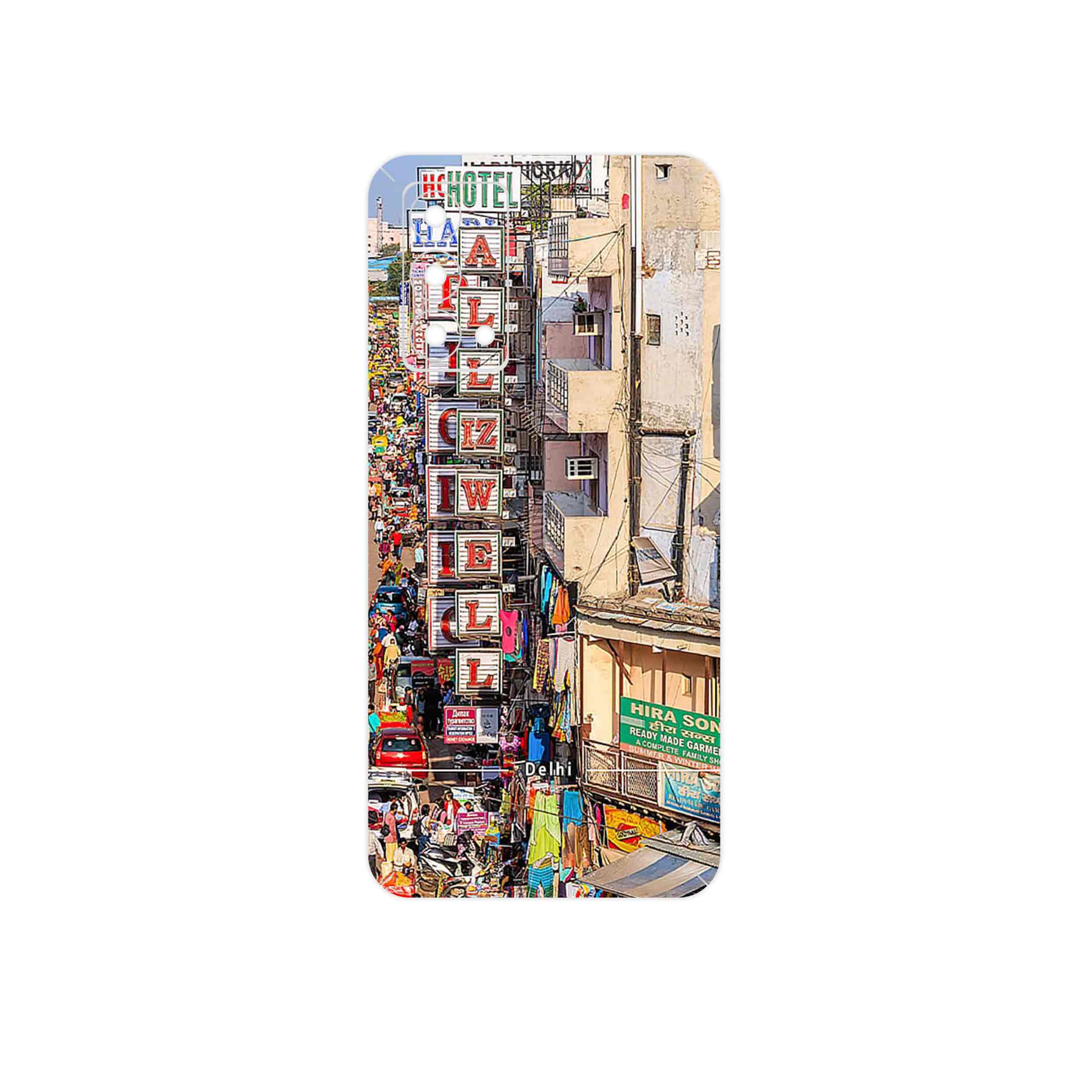 برچسب پوششی ماهوت مدل City of Delhi مناسب برای گوشی موبایل ریلمی GT Master
