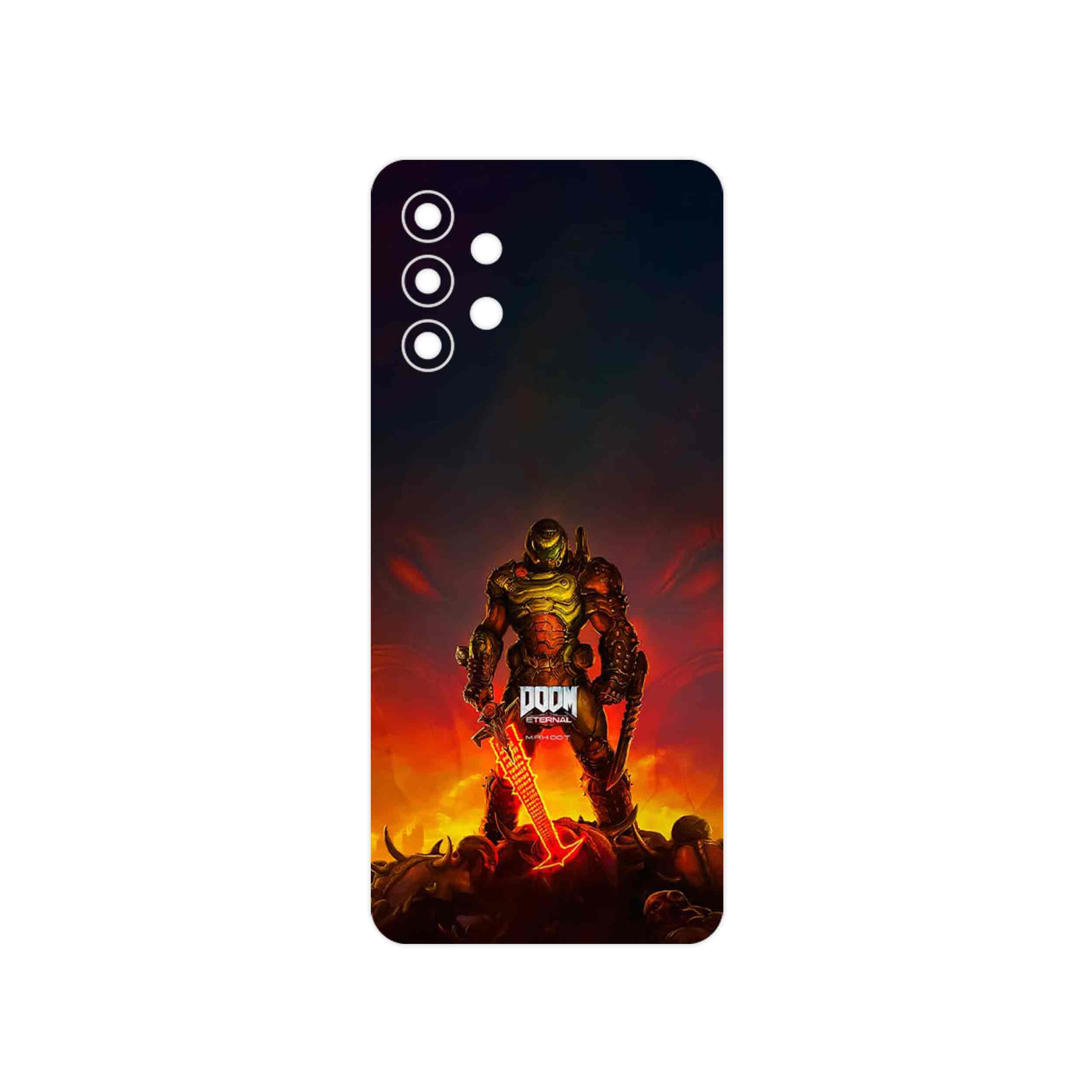 برچسب پوششی ماهوت مدل DOOM Game Series مناسب برای گوشی موبایل سامسونگ Galaxy A32