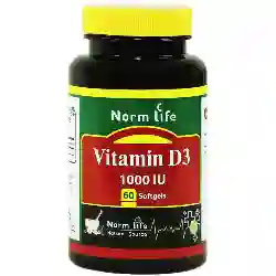 ویتامین د3 نورم لایف 1000 واحد