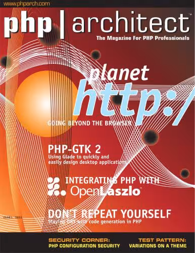 خرید و دانلود نسخه کامل کتاب php|architect (vol. 5, issue 8. August 2006)