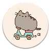 برچسب موبایل مدل Cat driver مناسب برای پایه نگهدارنده مغناطیسی
